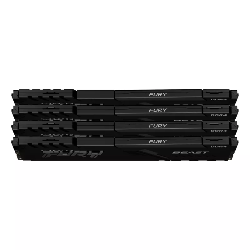 Kingston Technology FURY Beast 64GB 3600MT/s DDR4 CL18 DIMM (4 tk komplekt) Must