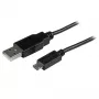 StarTech.com Lühike Micro-USB kaabel – M/M – 15cm (6in), 0,15 m, USB A, Micro-USB B, USB 2.0, Isane/Isane, Must