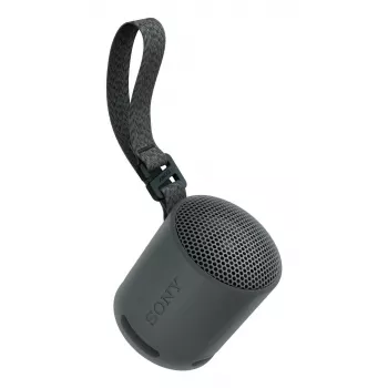 Sony SRS-XB100 - juhtmevaba Bluetooth kaasaskõlar, vastupidav IP67 veekindel ja tolmukindel, 16-tunnine aku, öko, õue- ja reisikõlar mustas