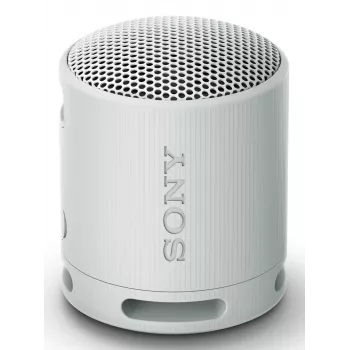 Sony SRS-XB100 - juhtmevaba Bluetooth kaasaskõlar, vastupidav IP67 vee- ja tolmukindel, 16 tunni aku, keskkonnasõbralik, välitingimustesse ja reisimiseks helehall