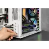 PC-korpus Corsair Crystal 280X Micro ATX valge