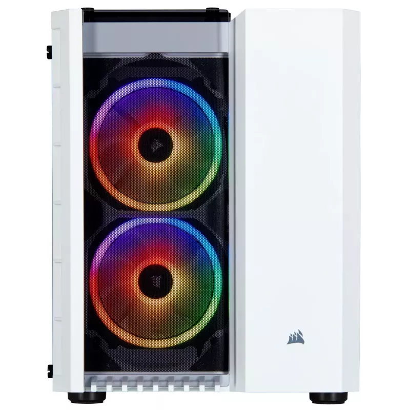 PC-korpus Corsair Crystal 280X Micro ATX valge