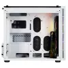 PC-korpus Corsair Crystal 280X Micro ATX valge