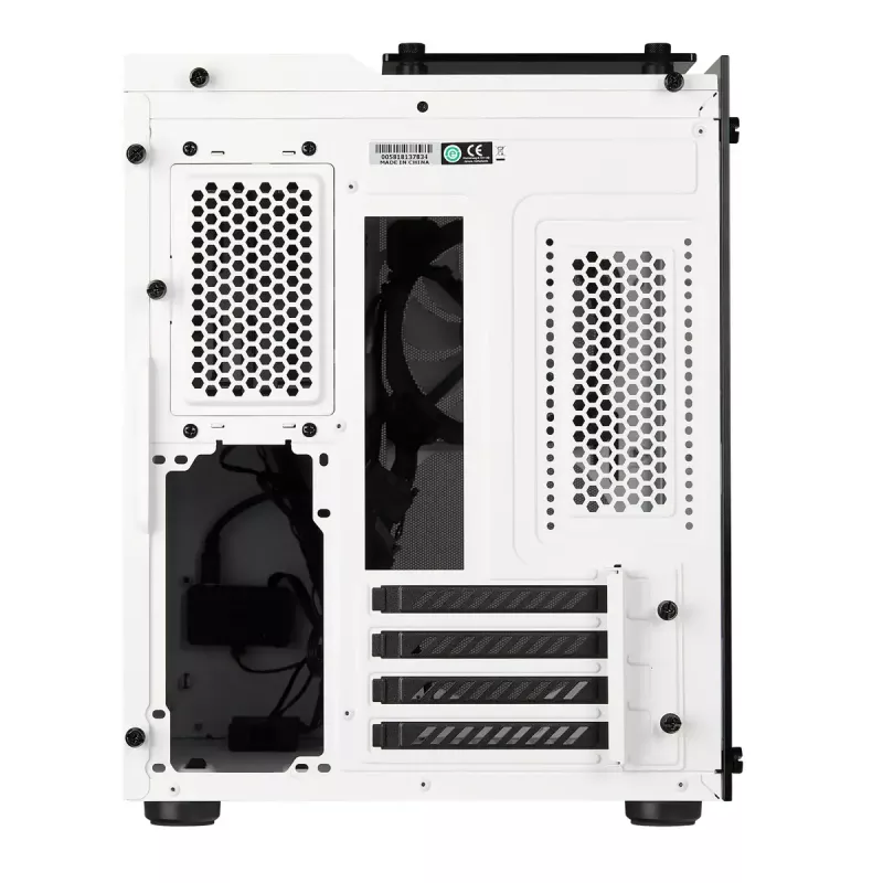 PC-korpus Corsair Crystal 280X Micro ATX valge