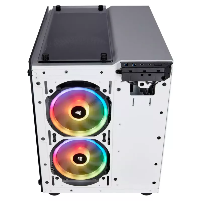 PC-korpus Corsair Crystal 280X Micro ATX valge