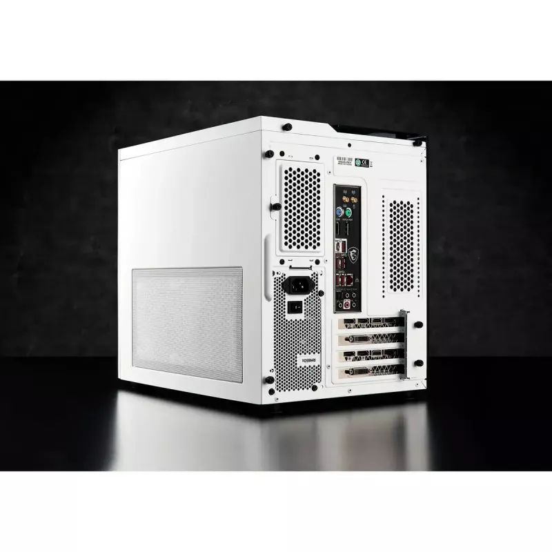 PC-korpus Corsair Crystal 280X Micro ATX valge