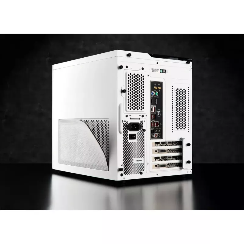 PC-korpus Corsair Crystal 280X Micro ATX valge