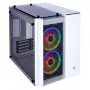 PC-korpus Corsair Crystal 280X Micro ATX valge