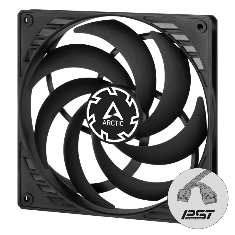 ARCTIC P14 õhuke PWM PST rõhuoptimeeritud 140 mm PWM-ventilaator integreeritud Y-kaabliga