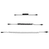 StarTech.com 50cm (20in) USB to Lightning kaabel, MFi Certified, Coiled iPhone Charger kaabel, Must, Durable TPE Jacket Aramid Fiber, Heavy Duty Coil Lightning kaabel