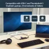 StarTech.com USB-C mitme pordiga adapter - USB-C reisi dokkimisjaam 4K HDMI-ga - 60W toiteedastus, GbE, 2-pordiline USB-A 3.0 jaotur - kaasaskantav mini USB-C dokk sülearvutile