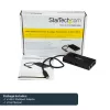 StarTech.com USB-C mitme pordiga adapter - USB-C reisi dokkimisjaam 4K HDMI-ga - 60W toiteedastus, GbE, 2-pordiline USB-A 3.0 jaotur - kaasaskantav mini USB-C dokk sülearvutile