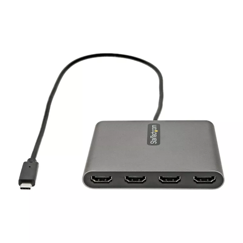 StarTech.com USB C to Quad HDMI Adapter, USB-C to 4x HDMI monitori konverter Windowsile (ei toeta macOS/ChromeOS/Linux) - TAA