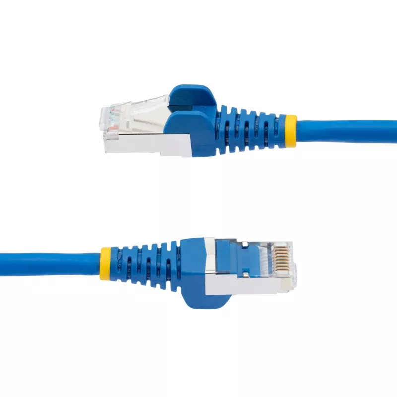 StarTech.com 50cm CAT6a Etherneti kaabel - sinine - madal suitsuheide ja halogeenivaba (LSZH) - 10GbE 500MHz 100W PoE++ takistusteta RJ-45 tõmbetõketega S/FTP võrgukaabel