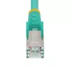 StarTech.com 2m CAT6a Etherneti kaabel - Aqua - Madalsuitsu nullhalogeen (LSZH) - 10GbE 500MHz 100W PoE++ takistuseta RJ-45 tõmbekaitsega S/FTP võrgu ühendusjuhe