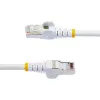 StarTech.com 5m CAT6a Ethernet kaabel - Valge - Low Smoke Zero Halogen (LSZH) - 10GbE 500MHz 100W PoE++ Snagless RJ-45 w/Strain Reliefs S/FTP võrk Patch Cord