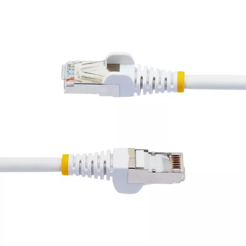 StarTech.com 5m CAT6a Ethernet kaabel - Valge - Low Smoke Zero Halogen (LSZH) - 10GbE 500MHz 100W PoE++ Snagless RJ-45 w/Strain Reliefs S/FTP võrk Patch Cord