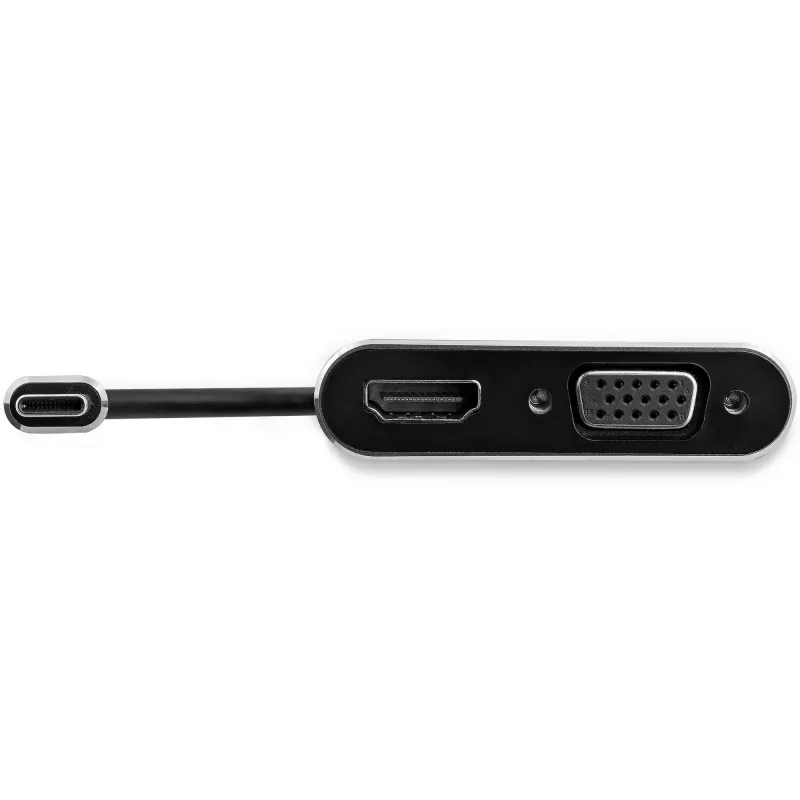 StarTech.com USB-C VGA-ks ja HDMI-ks adapter – 2-ühes – 4K 30 Hz – ruumihall