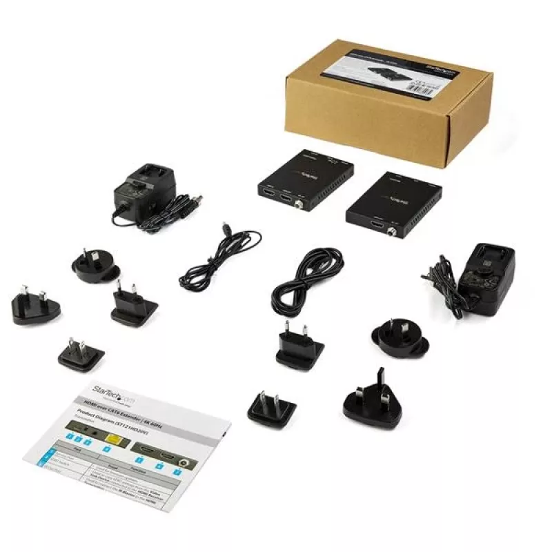StarTech.com HDMI over CAT6 laienduskomplekt - 4K 60Hz