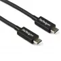 StarTech.com 0,8 m (2,7 jalga) Thunderbolt 3 - Thunderbolt 3 kaabel - 40 Gbps