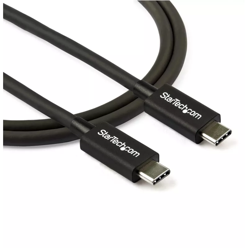 StarTech.com 0,8 m (2,7 jalga) Thunderbolt 3 - Thunderbolt 3 kaabel - 40 Gbps