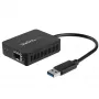 StarTech.com USB 3.0 kiudoptilisele muundur - kompaktne USB avatud SFP adapter - USB gigabitise võrguadapterina - USB 3.0 kiudoptiline adapter, ühilduv mitmerežiimilise (MMF)/üherežiimilise (SMF) kiuga