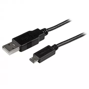 StarTech.com Pikk Micro-USB laadimis- ja sünkroonimiskaabel M/M - 24 AWG - 3 m (10 jalga)