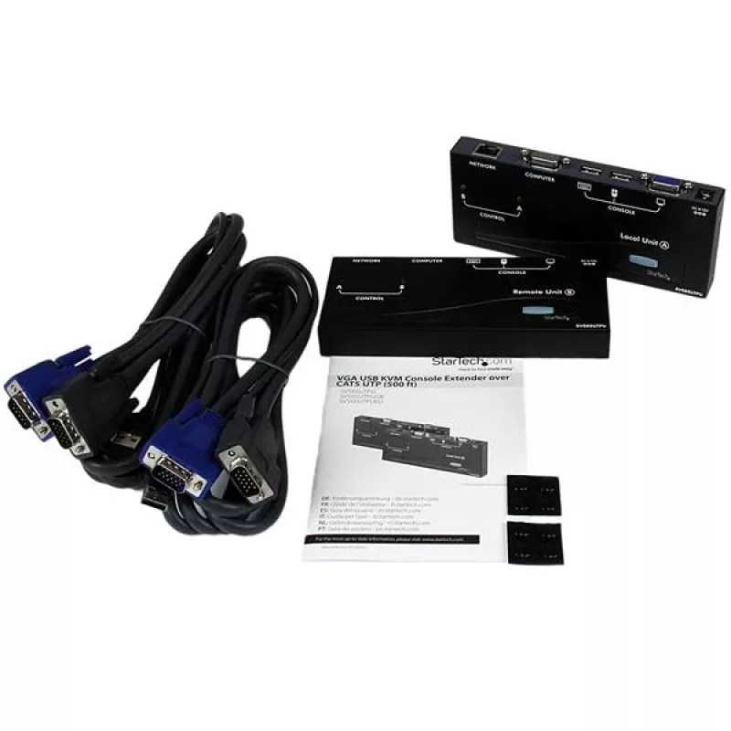 StarTech.com USB VGA KVM-i konsoolipikendaja üle CAT5 UTP (500 jalga)