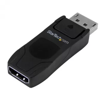 StarTech.com DisplayPort-HDMI-adapter - 4K 30Hz kompaktne DP 1.2 HDMI 1.4 videomuundur - DP++ HDMI-kuvarile/telerile - passiivne DP-HDMI-kaabliadapter - lukustuva DP-pistikuga