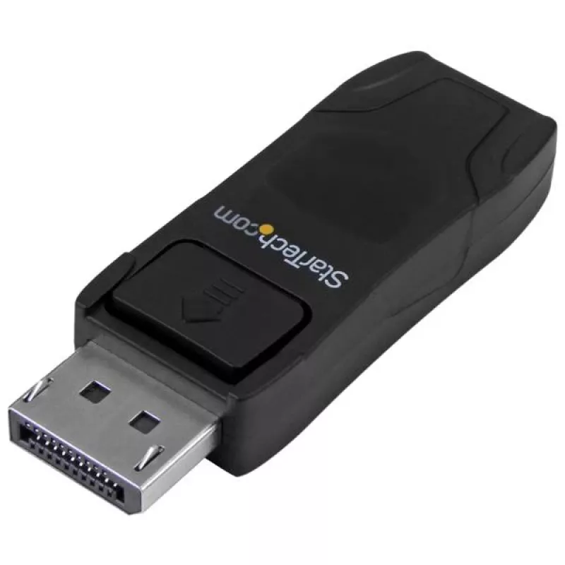 StarTech.com DisplayPort-HDMI-adapter - 4K 30Hz kompaktne DP 1.2 HDMI 1.4 videomuundur - DP++ HDMI-kuvarile/telerile - passiivne DP-HDMI-kaabliadapter - lukustuva DP-pistikuga