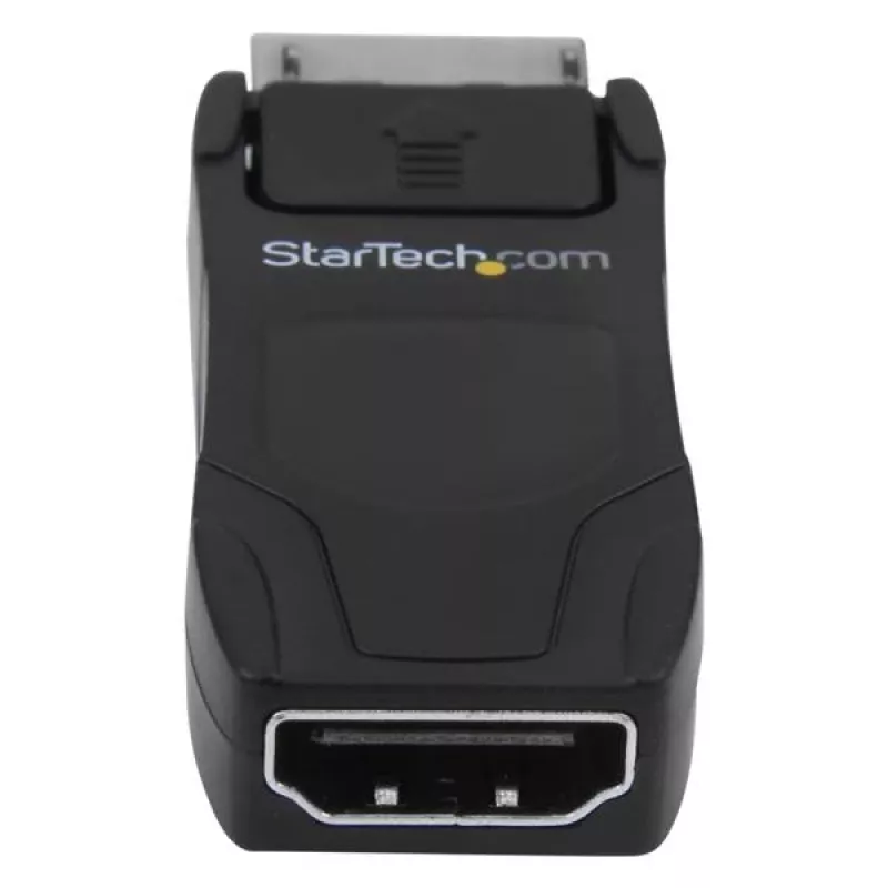 StarTech.com DisplayPort-HDMI-adapter - 4K 30Hz kompaktne DP 1.2 HDMI 1.4 videomuundur - DP++ HDMI-kuvarile/telerile - passiivne DP-HDMI-kaabliadapter - lukustuva DP-pistikuga
