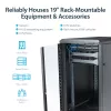StarTech.com 4-Post 22U Server Rack Cabinet, Lockable 19 inch Data Rack Cabinet for Computer / AV / IT Equipment, Office / Home võrk Rack with Casters & Adjustable Mounting Rails