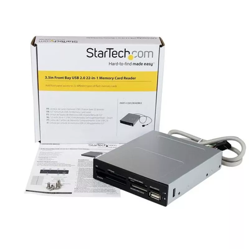 StarTech.com USB 2.0 sisemine mälukaardilugeja /-kirjutaja – SD microSD CF