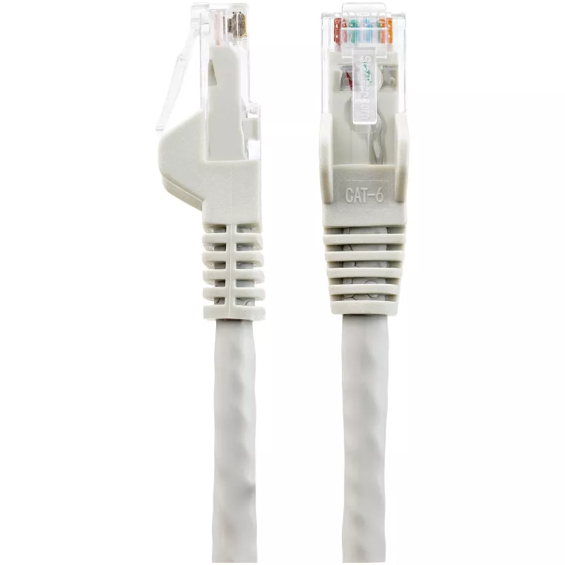 StarTech.com 2m CAT6 Etherneti kaabel - LSZH (vähese suitsu ja halogeenivaba) - 10 Gigabit 250Mhz 100W PoE RJ45 10GbE UTP võrgupaigaldusjuhe takistusteta ja tõmbetugevdusega - Hall, CAT 6, ETL sertifitseeritud, 24AWG