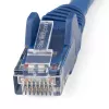 StarTech.com 2m CAT6 Ethernet kaabel - LSZH (Low Smoke Zero Halogen) - 10 Gigabit 250Mhz 100W PoE RJ45 10GbE UTP võrk Patch Cord Snagless with Strain Relief - Blue, CAT 6, ETL Verified, 24AWG