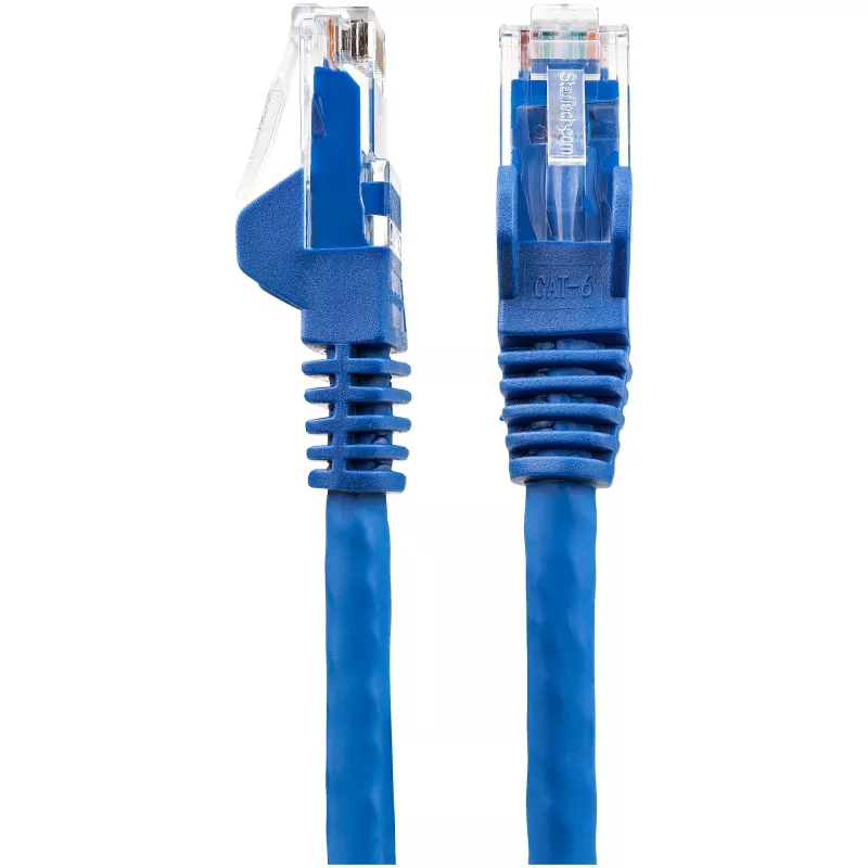 StarTech.com 2m CAT6 Ethernet kaabel - LSZH (Low Smoke Zero Halogen) - 10 Gigabit 250Mhz 100W PoE RJ45 10GbE UTP võrk Patch Cord Snagless with Strain Relief - Blue, CAT 6, ETL Verified, 24AWG