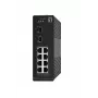 Hallatav lüliti LevelOne Hilbert 10-porti tööstuslik Gigabit PoE Smart Lite Switch