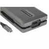 StarTech.com USB-C mitmepordi adapter - USB-C 4K 60Hz HDMI 2.0 - 2-pordiline 10Gbps USB-jaotur - 100W toite edastamine läbipääsuga - Gigabit Ethernet - SD/MicroSD - USB USB-C minidokk - 10-tolline kaabel