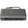 StarTech.com USB-C mitmepordi adapter - USB-C 4K 60Hz HDMI 2.0 - 2-pordiline 10Gbps USB-jaotur - 100W toite edastamine läbipääsuga - Gigabit Ethernet - SD/MicroSD - USB USB-C minidokk - 10-tolline kaabel