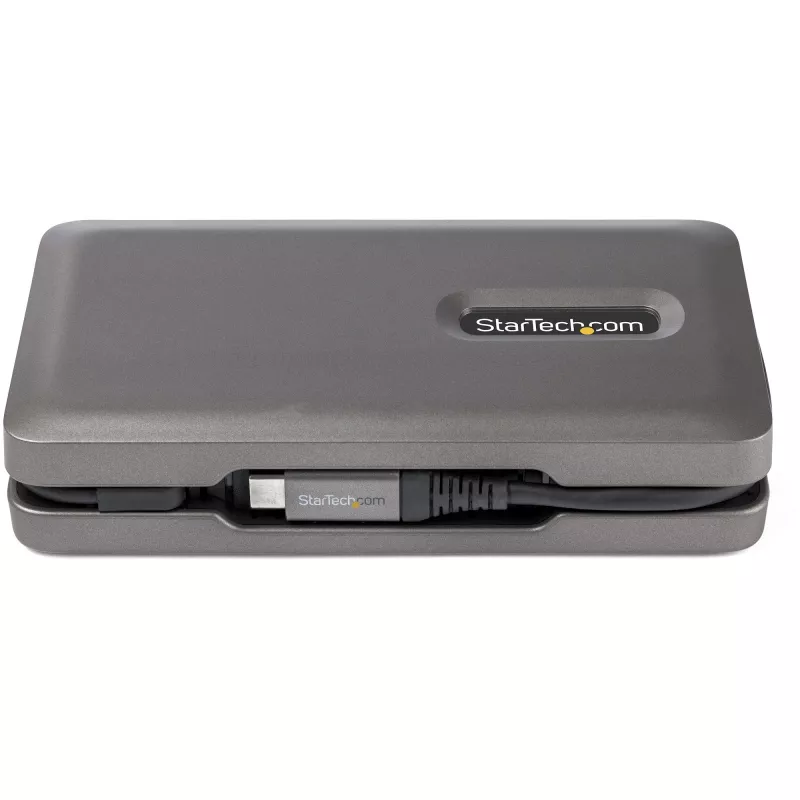 StarTech.com USB-C mitmepordi adapter - USB-C 4K 60Hz HDMI 2.0 - 2-pordiline 10Gbps USB-jaotur - 100W toite edastamine läbipääsuga - Gigabit Ethernet - SD/MicroSD - USB USB-C minidokk - 10-tolline kaabel