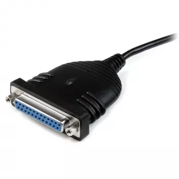 StarTech.com 6 ft USB-DB25 paralleelprinteri adapterkaabel - isane/emane