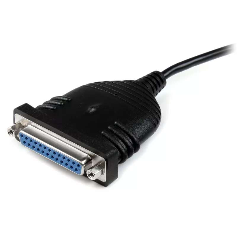 StarTech.com 6 ft USB-DB25 paralleelprinteri adapterkaabel - isane/emane
