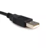 StarTech.com 6 ft USB-paralleelprinteriadapter – M/M, must, Centronics, USB A, 1,9 m, mees/mees, USB A, Centronics 36