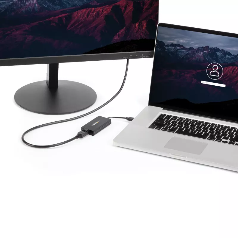 StarTech.com USB 3.0 - DisplayPorti adapter - DisplayLinki sertifikaadiga - 4K 30 Hz
