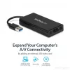 StarTech.com USB 3.0 - DisplayPorti adapter - DisplayLinki sertifikaadiga - 4K 30 Hz
