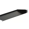 StarTech.com 1U serveririiuli riiul, universaalne riiulikinnitusega konsoolalus 19 inch võrguseadmete riiuli/kapi jaoks, vastupidav teras, kandevõime 33 naela/15 kg, sügavus 7 tolli (18 cm)