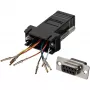StarTech.com DB9–RJ45 modulaarne adapter – F/F, DB-9, RJ-45, must