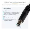 StarTech.com USB kuni 5,5 mm toitekaabel – tüüp N torupistik – 1 m