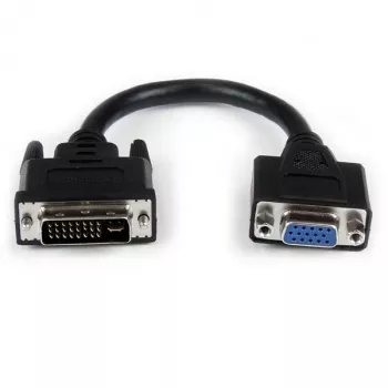 StarTech.com 8-tolline DVI-VGA kaabliadapter - DVI-I isane VGA emasele
