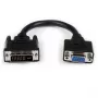 StarTech.com 8-tolline DVI-VGA kaabliadapter - DVI-I isane VGA emasele